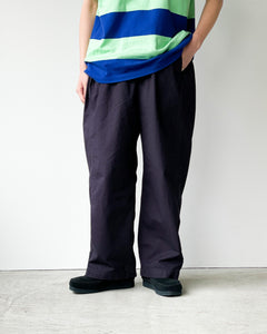 [TAPWATER] COTTON RIPSTOP MILITARY TROUSERS - KAHKI