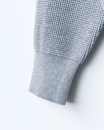 Load image into Gallery viewer, [BODHI] COTTON CASHMERE WAFFELE SLEEVE - GRAY
