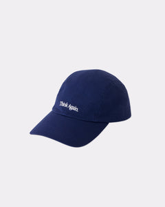 【NEWYOURS】JET CAP/THINK AGAIN - NAVY