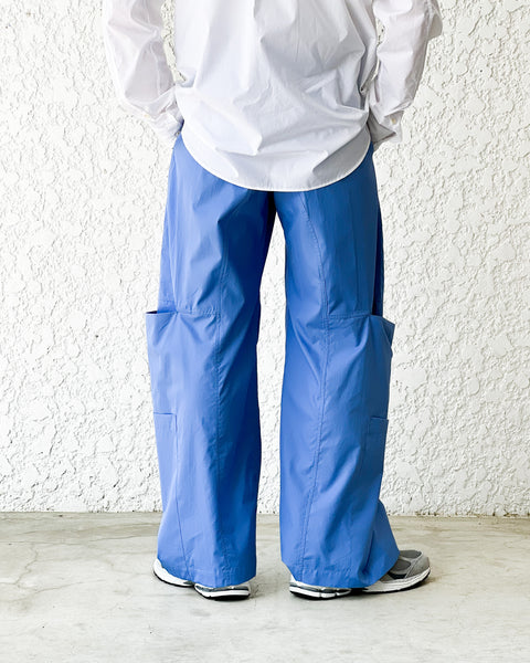 SAGE NATION】PARACHUTE TROUSER - AZURE BLUE – pan-kanazawa