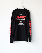 Load image into Gallery viewer, [PAPERWORK] SANCTUARY TOKYO 22 LONG SLEEVE T-SHIRT - BLACK
