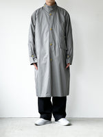 Load image into Gallery viewer, [ERNIE PALO] STAND COLLAR COAT - GRAY
