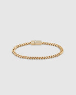 Load image into Gallery viewer, [TOM WOOD] ROUNDED CURB BRACELET THIN GOLD
