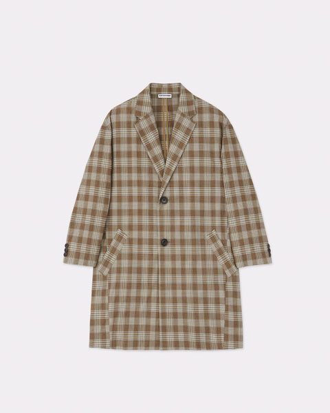 [SOFTHYPHEN] GLEN CHECK CHESTER FIELD COAT - CHECK