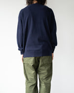 Load image into Gallery viewer, [BODHI] PLAIN CASHMERE SWEATER - NAVY
