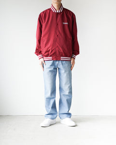 【SHERMER ACADEMY】PAN EXCLUSIVE NYLON STADIUM JKT - BURGUNDY