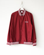 画像をギャラリービューアに読み込む, 【SHERMER ACADEMY】PAN EXCLUSIVE NYLON STADIUM JKT - BURGUNDY
