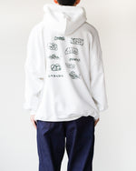 Load image into Gallery viewer, [STACKS] AVR &quot;STACKS&quot; HOODIE - WHITE

